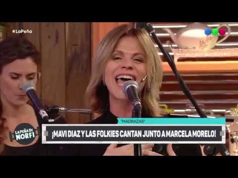 Marcela Morelo cantó "Madrazas" junto a Mavi Díaz y Las Folkies - La Peña de Morfi