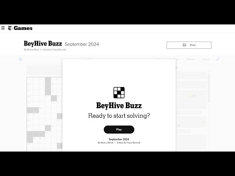 Beyonce Nyt Crossword