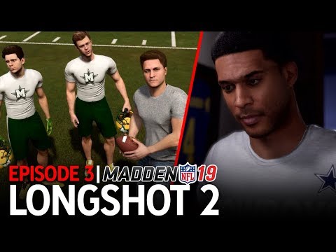 MADDEN 19 Longshot 2 Gameplay Walkthrough - 7-on-7 + Tough Conversation! | EP3