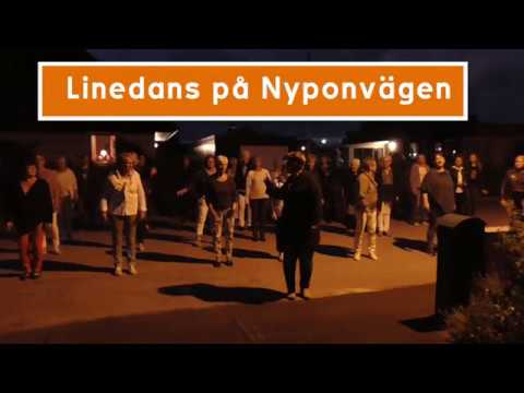 Linedans på Nyponvägen i Laholm -  Del 1