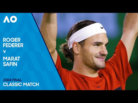 Roger Federer v Marat Safin Classic Match | Australian Open 2004 Final