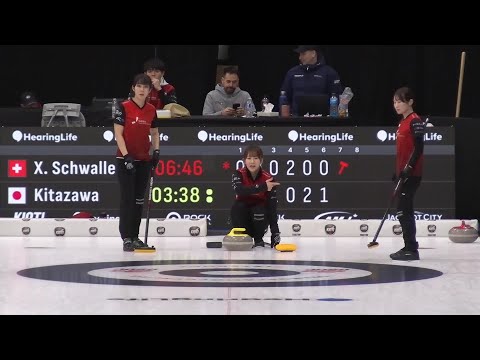 HearingLife Canadian Open |  Draw 2: Xenia Schwaller nails the spinner!