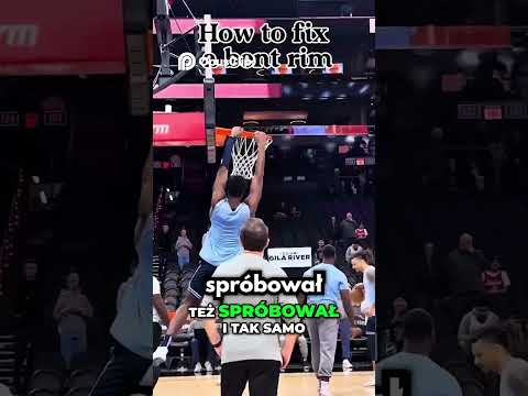 Koszykarze VS Krzywy Kosz!🏀 #viral #shorts