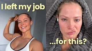 self employment really humbled me this week | vlog