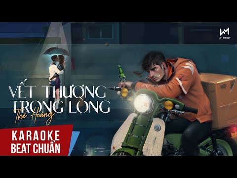 Karaoke | Vết Thương Trong Lòng - Thế Hoàng | Beat Chuẩn