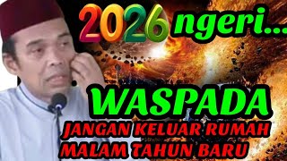 Download lagu USTADZ ABDUL SOMAD,! WASPADA MALAM TAHUN BARU 2026‼️AKHIR TAHUN 2025 ADA HURU-HARA KERAMAIAN BENCANA mp3