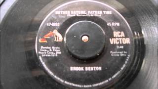 BROOK BENTON MOTHER NATURE FATHER TIME RCA VICTOR RECORD LABEL