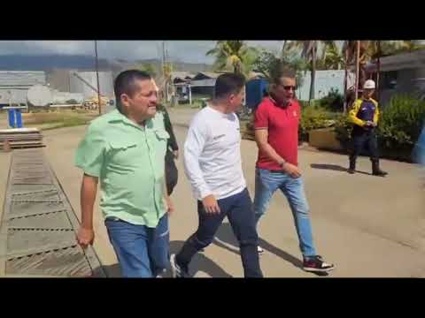 Ministro Márquez inspecciona la Planta de Generación Luisa Cáceres de Arismendi,