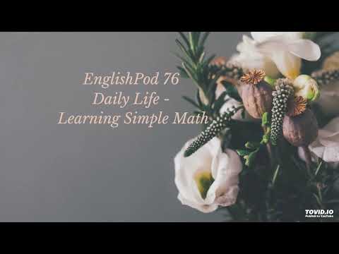 EnglishPod 76 Daily Life - Learning Simple Math