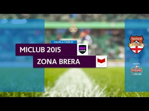MI CLUB 2015 vs ZONA BRERA - Finale 3°/4° posto Campionato C7 Over 45