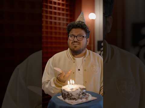 That one friend at every birthday party ft @sidsrirammusic 😅