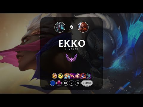 Ekko Jungle vs Gragas - EUW Master Patch 12.22