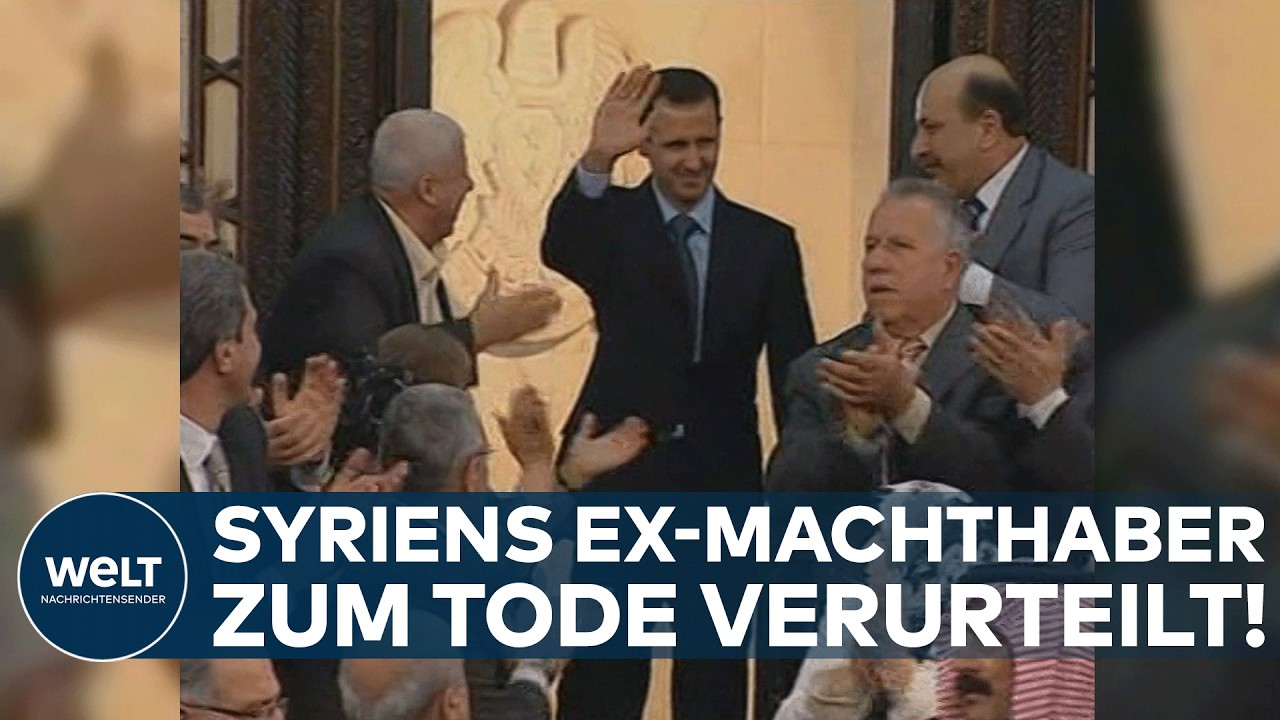 SYRIEN: Todesurteil gegen Baschar al-Assad! Gestürzter Machthaber lebt im Exil in Russland