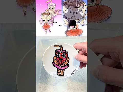 I drew a Sprunki brainrot Ballerina Cappuccina meet Ballerino Lololo Phase 4