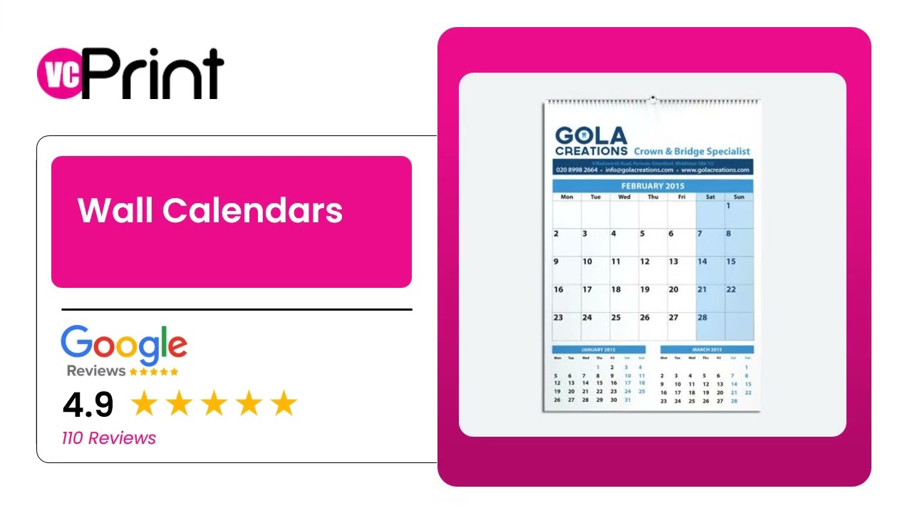 Elevate Your Space With Custom Wall Calendars for Every Style