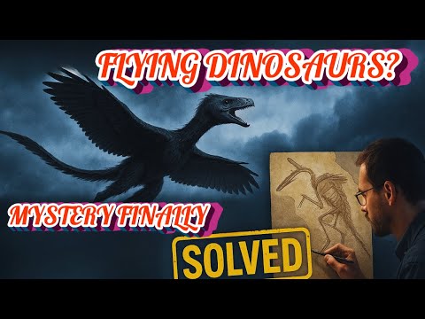 Mystery of the Flying Dinosaurs: Finally Solved by Researchers!