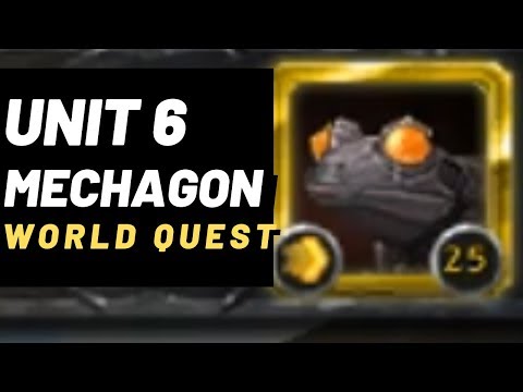 Unit 6 Pet Battle in Mechagon - Squash this Metal Frog!