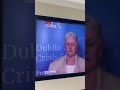 Shirley Scott was speaking live on air when she collapsed during an interview on RTÉ News.