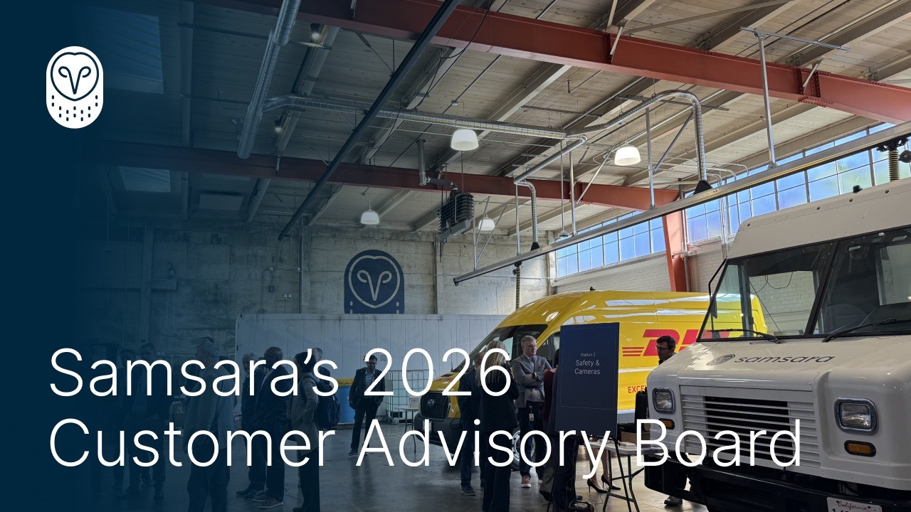 Samsara's 2026 Customer Advisory Board: Shaping the Future of AI in Operations