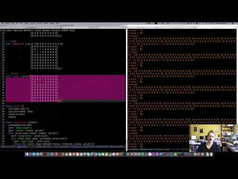 Game of Life visualization with Clojure and Quil