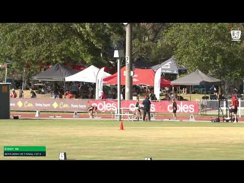 Boys U11 200m Timed Final 2: 2023-24 State Track and Field Championships