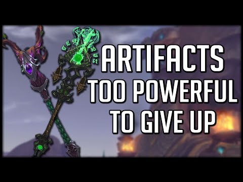 The 5 Artifact Weapons TOO POWERFUL To Give Up! | World of Warcraft Legion