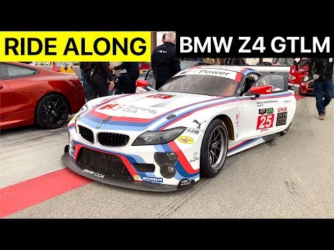 BMW Z4 GTLM Race Car RIDE ALONG