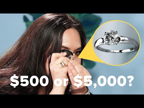 Jewelry Experts Guess The Cost Of Diamond Engagement Rings