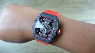 On the Wrist, from off the Cuff: Feice –  FM602, $500K Richard Mille Looks for $599, Real Carbon!