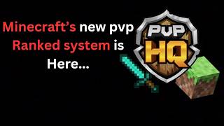 Minecraft's new Ranked system just released..
