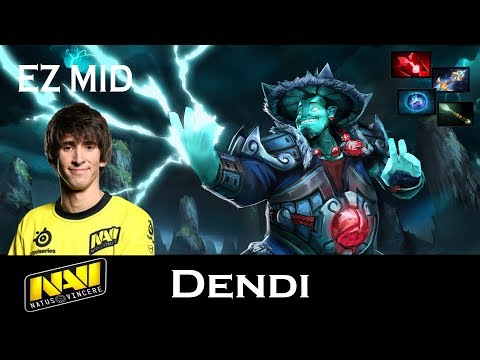 Dendi Storm Spirit EZ MID | 7.07 Update Patch Dota 2 Pro MMR Gameplay