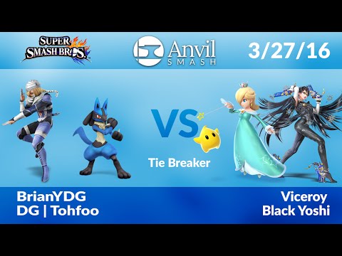 Anvil Smash #45: [TB] BrianYDG/DG | Tohfoo vs Viceroy/Black Yoshi
