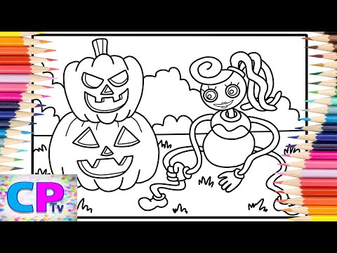 Mommy Long Legs Coloring Pages/Mommy Long Legs Waiting for Halloween/Syn Cole - Reflect[NCS Release]