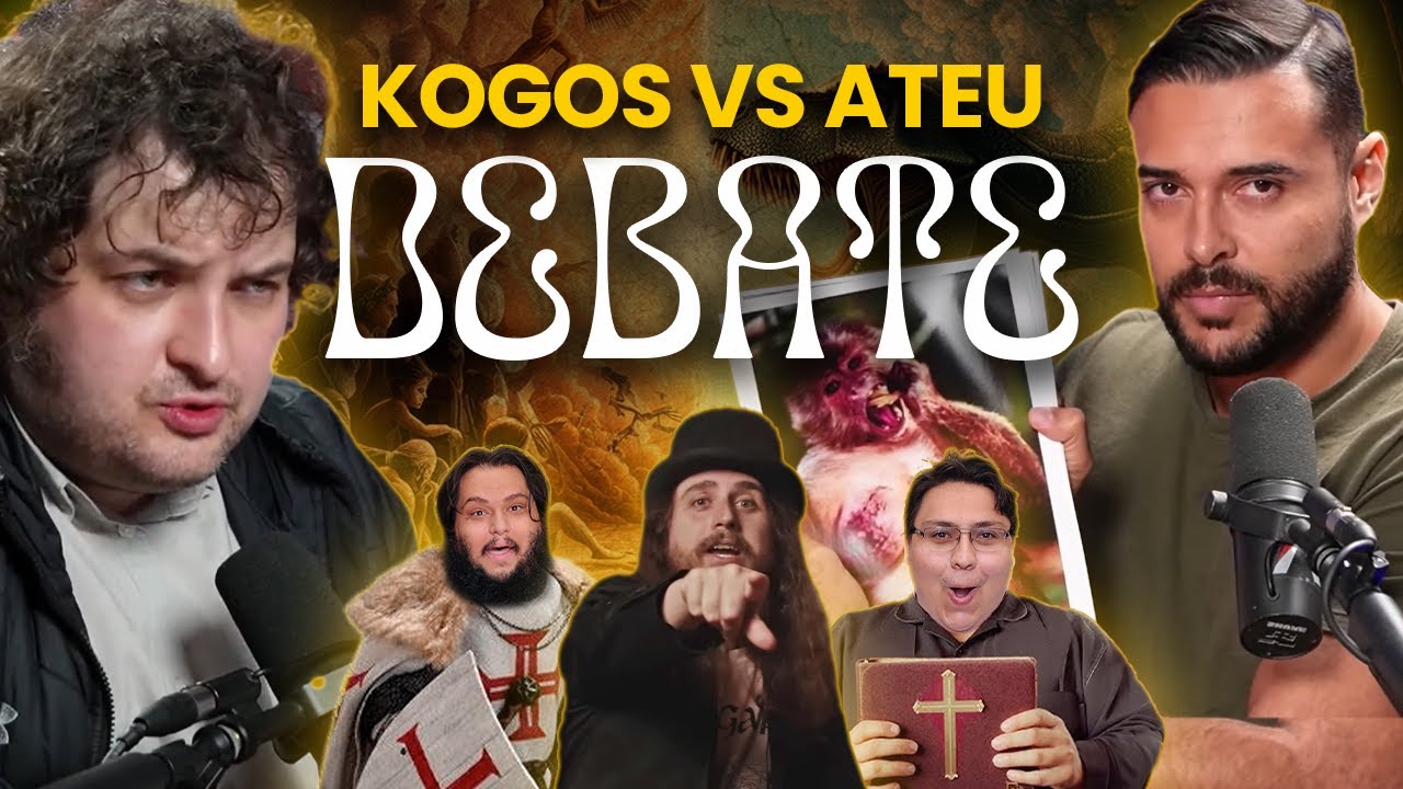 MANRASTA CONNECTION #005 - DEBATE DE PAULO KOGOS CONTRA O ATEU ANTONIO MIRANDA