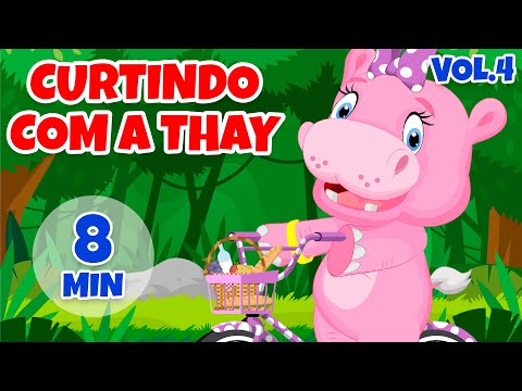 Curtindo com a Thay Vol. 4 - Giramille 8 min | Desenho Animado Musical