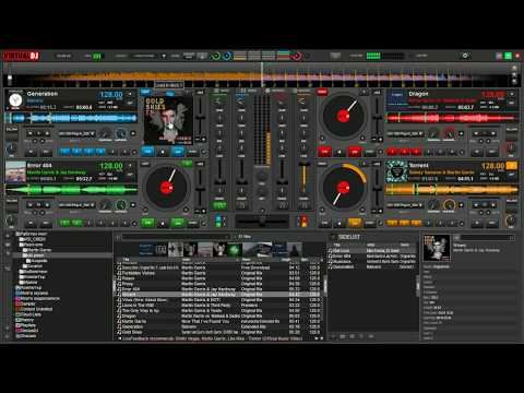 Virtual DJ8 House + Martin Garrix Mix