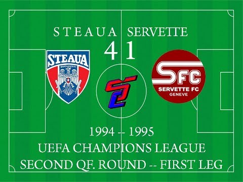 Steaua 4-1 Servette (1994/1995 UCL)