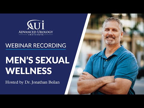 Men’s Sexual Wellness Webinar: Things Men Don’t Want to Talk About But Should