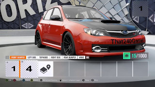 My Dream build Subaru WRX hatchback/ Forza Horizon 3