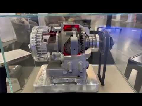 The 4-stroke, Avadi MA-250 gas engine has been