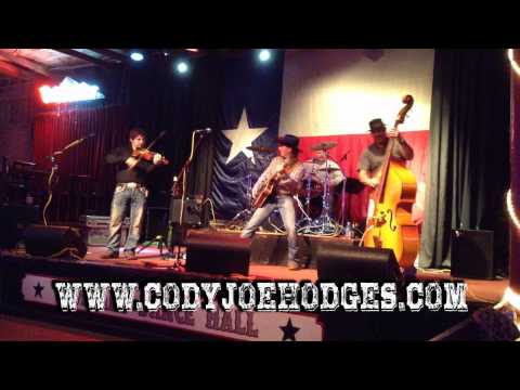 Cody Joe Hodges Promotional Video   Recorded at Old Coupland Inn Dancehall
