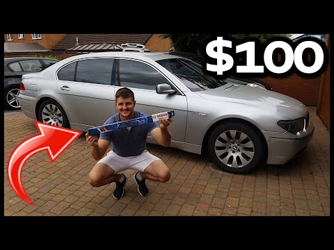 BMW 7 SERIES WINDSCREEN / WINDSHIELD WIPER REPLACEMENT