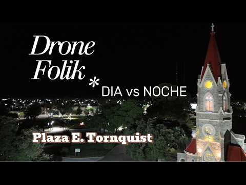 Plaza E. Tornquist. Comarca Serrana Prov de Bs As + Drone 4 k .  Argentina + Naturaleza