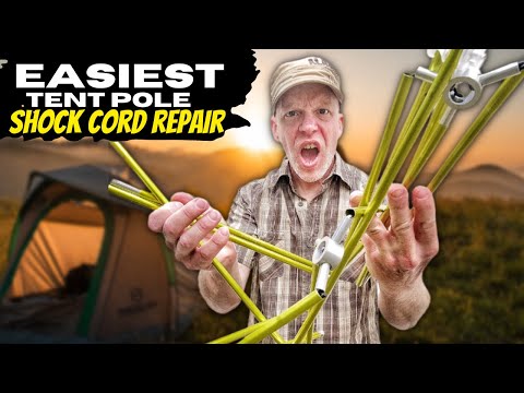 EASILY Replace Tent Pole Shock Cord | A Simple & Quick Guide