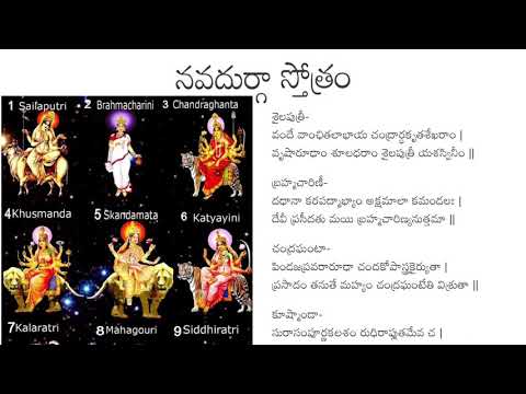 Nava Durga Stotram