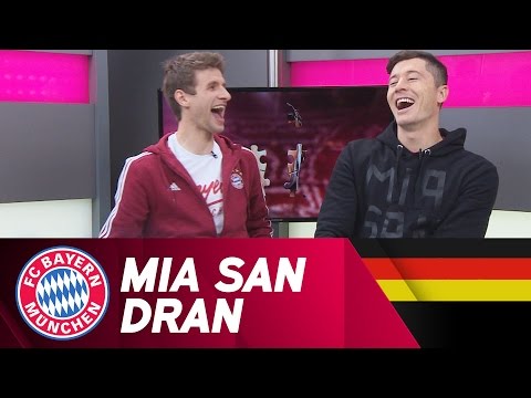 Mia san dran - Lewy und Thomas Müller im Duell