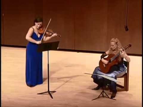 Yulia Ziskel and Tali Roth perform Paganini's 
