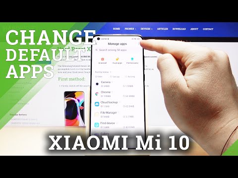 How to Change Default Apps in Xioami Mi 10 – Set Up Default Apps