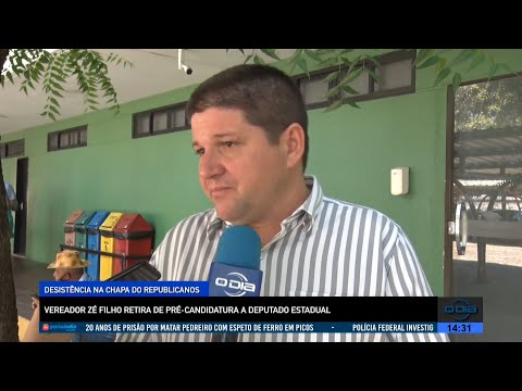 Vereador Zé Filho retira de pré-candidatura a Deputado Estadual na chapa do Republicanos 02 08 2022