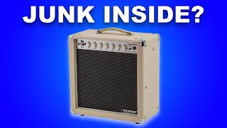 Video thumbnail for Looking at the Inside of the Monoprice 15-Watt TUBE amp by Landon Bailey